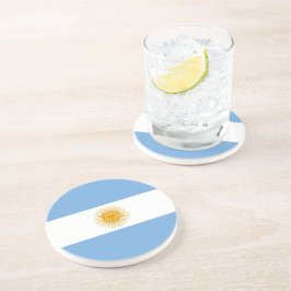 vlag van Argentinië Zandsteen Onderzetter