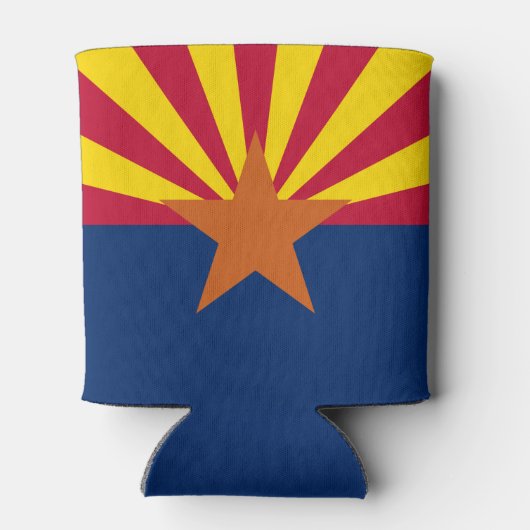 vlag van Arizona, Amerikaanse staatsvlag Blikjeskoeler (Achterkant)