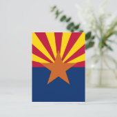 Vlag van Arizona Briefkaart (Staand voorkant)