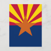 Vlag van Arizona Briefkaart (Voorkant)
