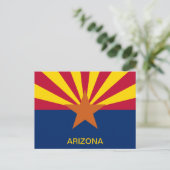 Vlag van Arizona Briefkaart (Staand voorkant)