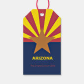 Vlag van Arizona Cadeaulabel (Voorkant)