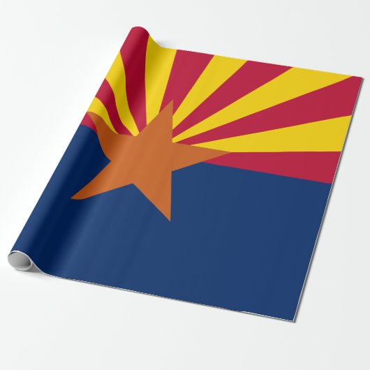 Vlag van Arizona Cadeaupapier (Uitgerold)