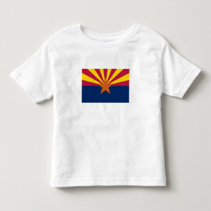 Vlag van Arizona Kinder Shirts