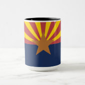 Vlag van Arizona Mok (Midden)