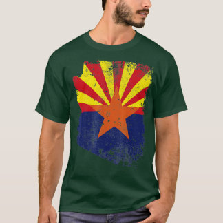 Vlag van Arizona op de vlag van Arizona T-shirt