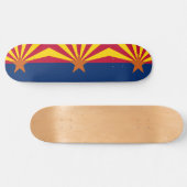 Vlag van Arizona Persoonlijk Skateboard (Horizontaal)
