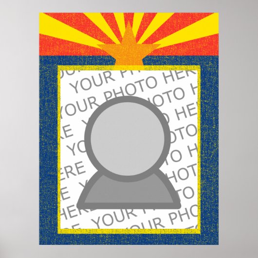 vlag van arizona poster (Voorkant)