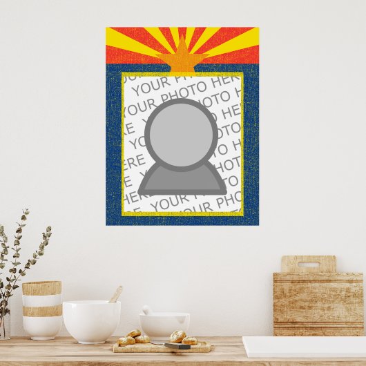 vlag van arizona poster (Keuken)