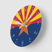 Vlag van Arizona Ronde Klok (Hoek)