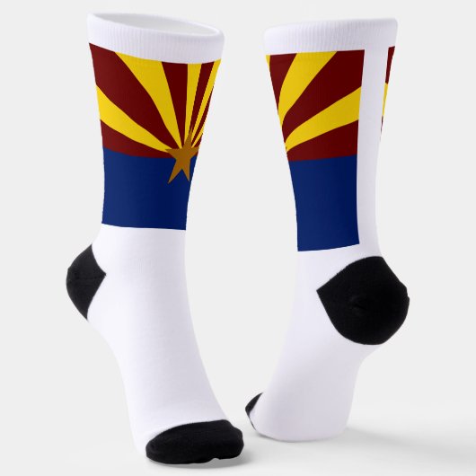 Vlag van Arizona Sokken (Gebogen)