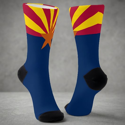 Vlag van Arizona Staat Trots Arizonan Sokken