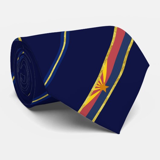 vlag van Arizona strees Stropdas (Opgerold)