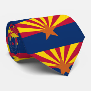 Vlag van Arizona Stropdas