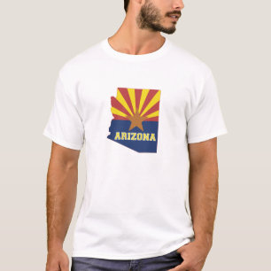 Vlag van Arizona T-shirt