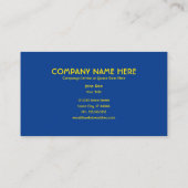 vlag van arizona visitekaartje (Achterkant)