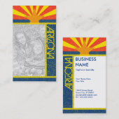 vlag van arizona visitekaartje (Voorkant / Achterkant)