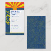 vlag van arizona visitekaartje (Voorkant / Achterkant)