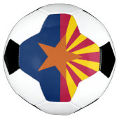Vlag van Arizona Voetbal (Gedraaid)