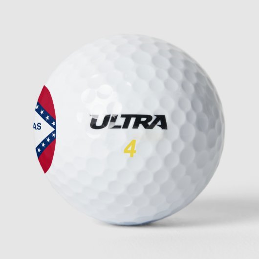 vlag van Arkansas, Amerikaanse staatsvlag Golfballen (Logo)