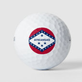 vlag van Arkansas, Amerikaanse staatsvlag Golfballen (Voorkant)