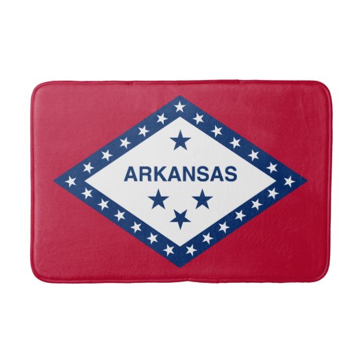 Vlag van Arkansas Badmat (Voorkant)