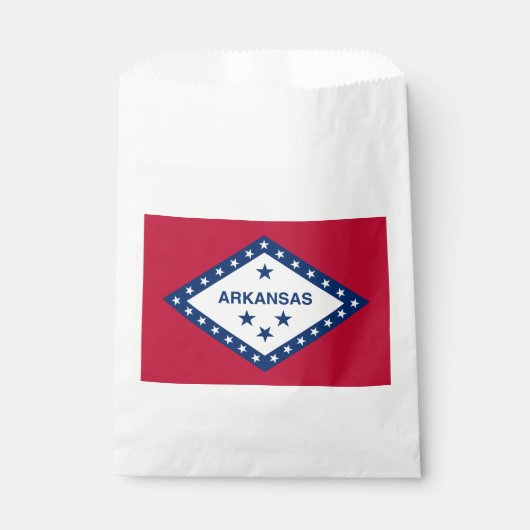 Vlag van Arkansas Bedankzakje (Voorkant)