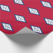 Vlag van Arkansas Cadeaupapier (Hoek)