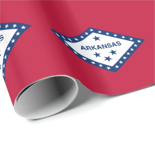 Vlag van Arkansas Cadeaupapier