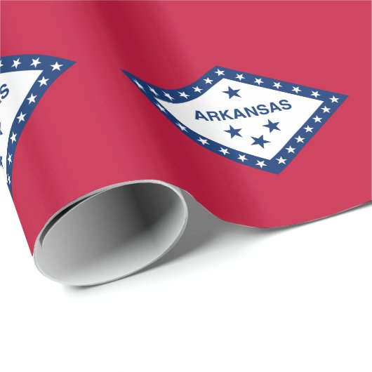 Vlag van Arkansas Cadeaupapier (Rol Hoek)