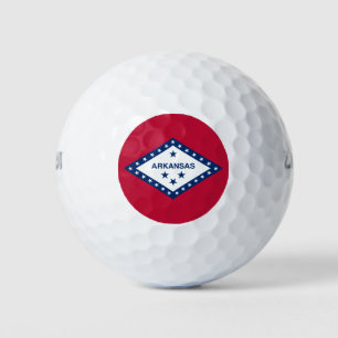 Vlag van Arkansas Golfballen