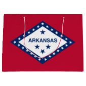 Vlag van Arkansas Groot Cadeauzakje (Voorkant)
