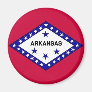 Vlag van Arkansas Magneet