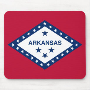 Vlag van Arkansas Muismat