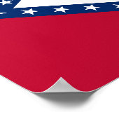Vlag van Arkansas Poster (Hoek)