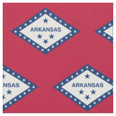 Vlag van Arkansas Stof (Close Up)