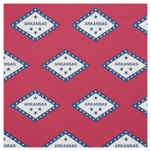 Vlag van Arkansas Stof (Swatch)