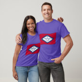 Vlag van Arkansas T-shirt (Unisex)