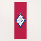Vlag van Arkansas Yogamat (Achterkant)