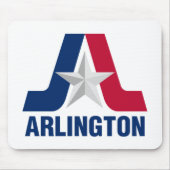 Vlag van Arlington, Texas Muismat (Voorkant)