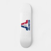 Vlag van Arlington, Texas Skateboard (Voorkant)
