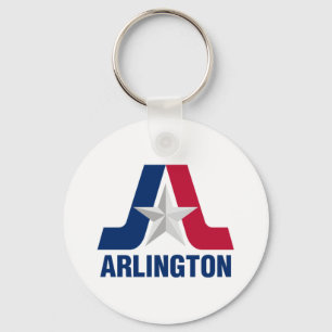 Vlag van Arlington, Texas Sleutelhanger