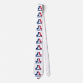 Vlag van Arlington, Texas Stropdas (Voorkant)