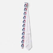 Vlag van Arlington, Texas Stropdas (Achterkant)