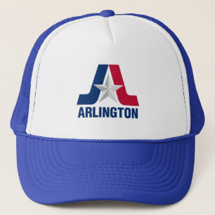 Vlag van Arlington, Texas Trucker Hat Pet