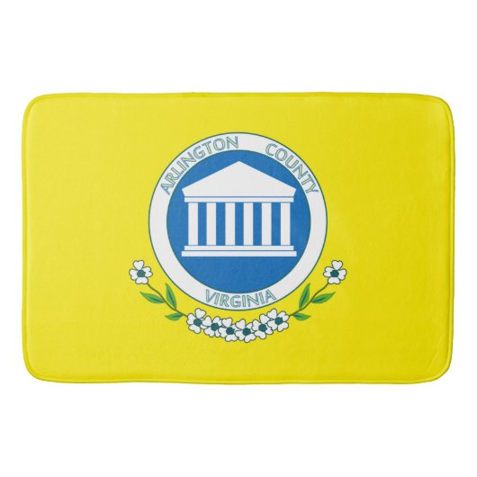 Vlag van Arlington (Virginia) Badmat (Voorkant)