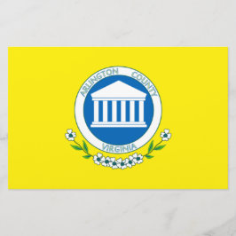 Vlag van Arlington (Virginia) Briefpapier