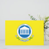 Vlag van Arlington (Virginia) Briefpapier (Staand voorkant)