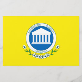 Vlag van Arlington (Virginia) Briefpapier