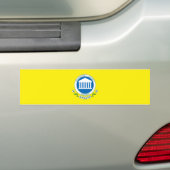 Vlag van Arlington (Virginia) Bumpersticker (Op auto)
